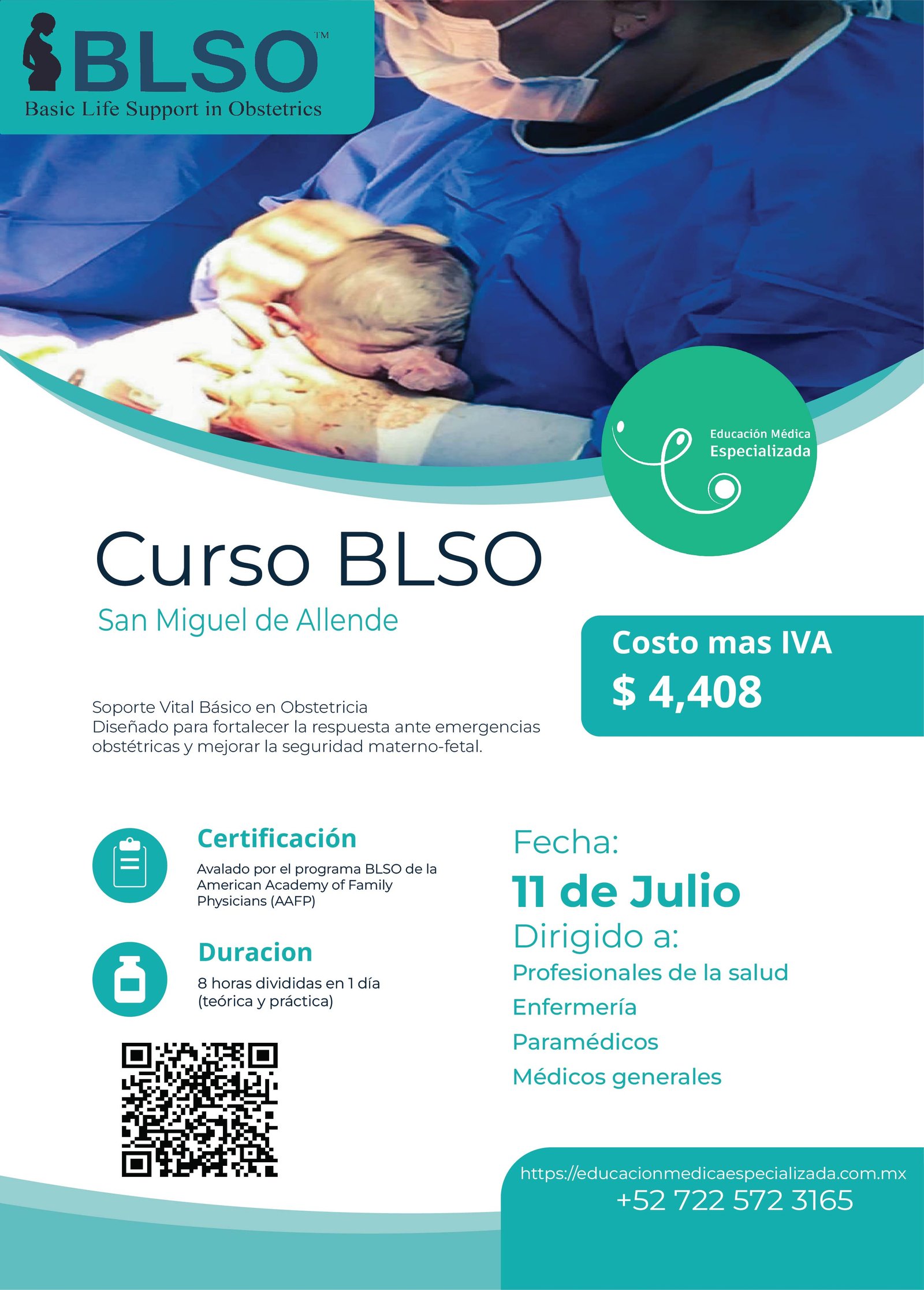 Curso CURSO BLSO SAN MIGUEL DE ALLENDE
